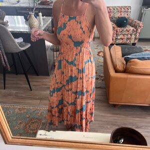 Free people Heat wave floral maxi dress